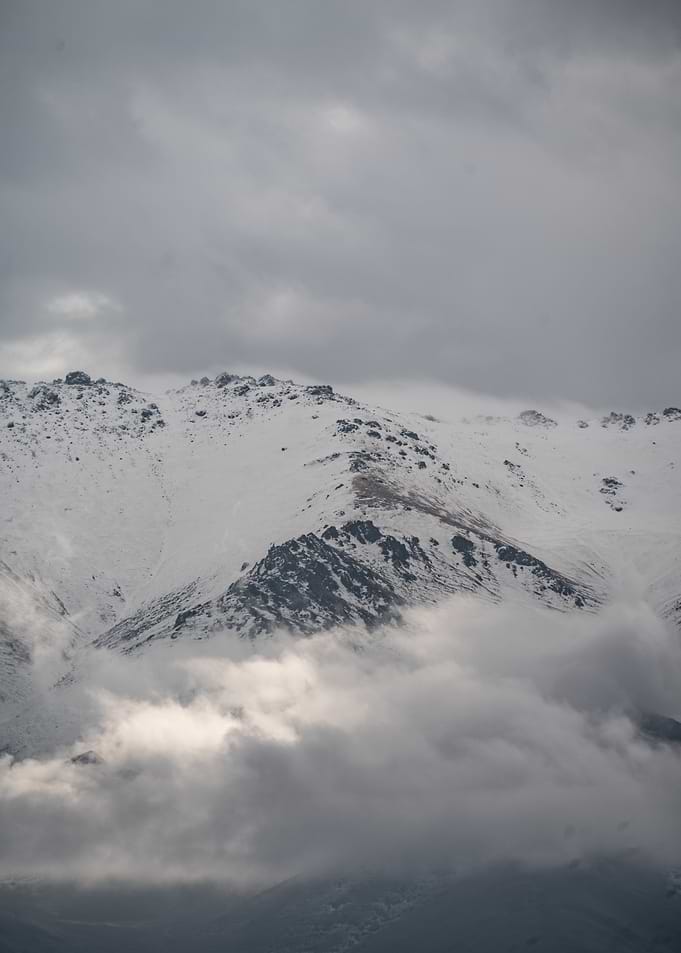 Snowy Mountain Peak