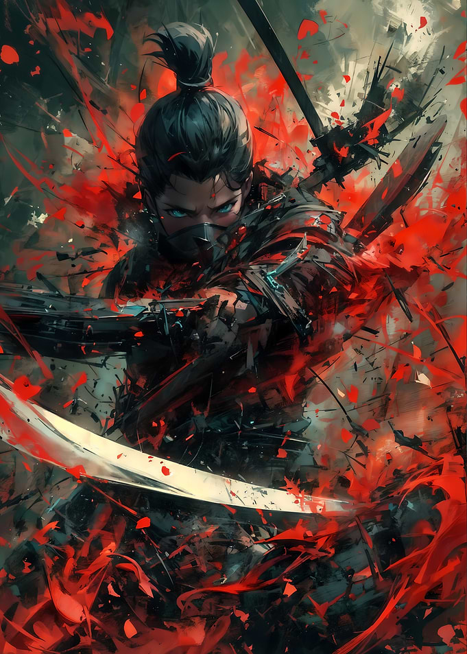 Samurai Warrior Art