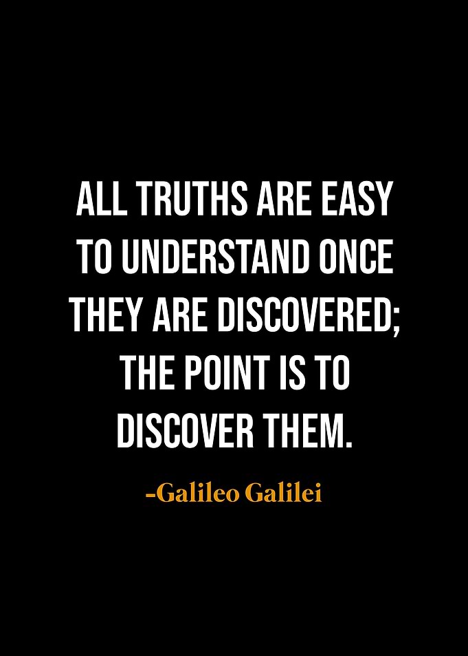 Galileo Galilei Quote