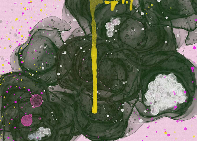 Abstract Ink Art