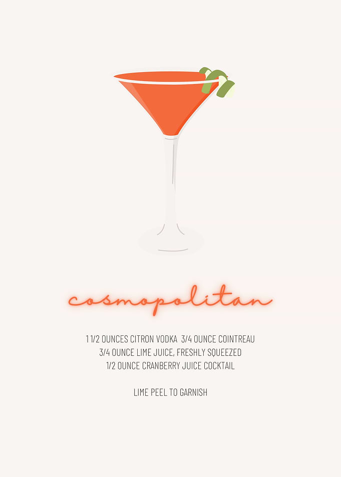 Cosmopolitan Cocktail Recipe