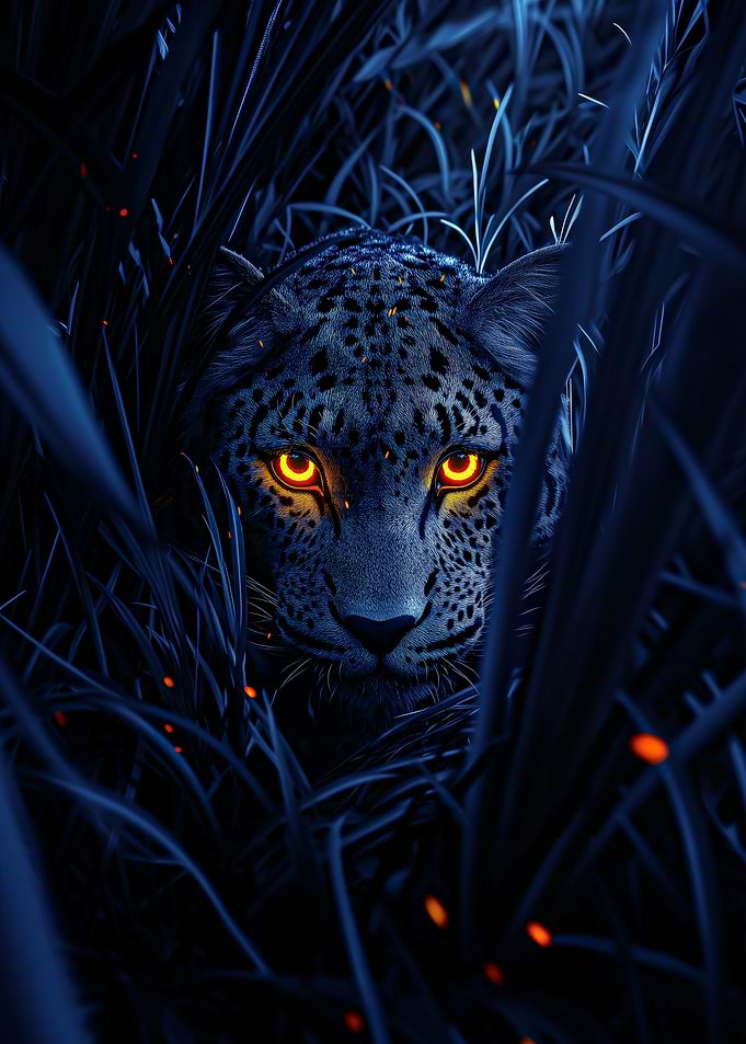 Leopard in the Dark
