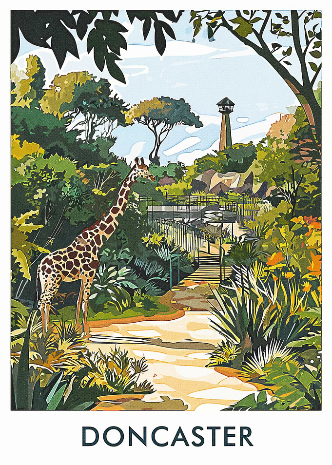 Doncaster Zoo Giraffe