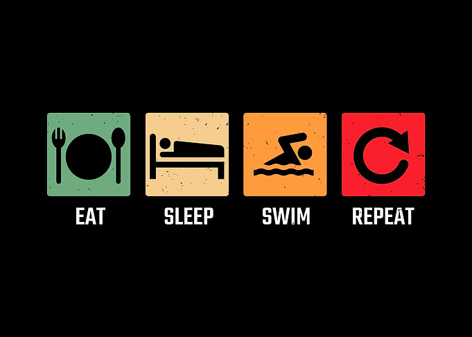 swimming