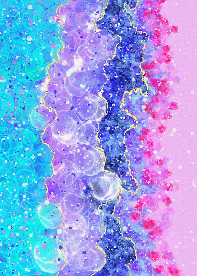 Abstract Watercolor Art