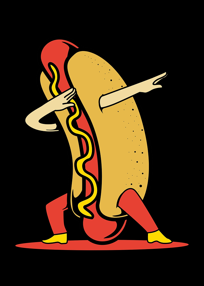 Hot Dog Dabbing