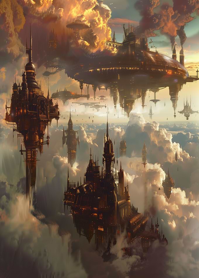 Floating City Fantasy