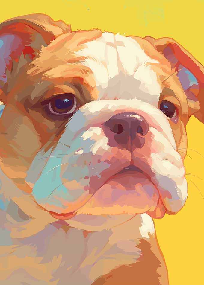 Bulldog Portrait