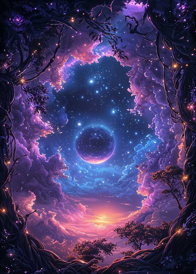 Dreamy Night Sky
