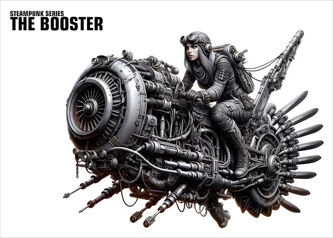 Steampunk Series: The Booster