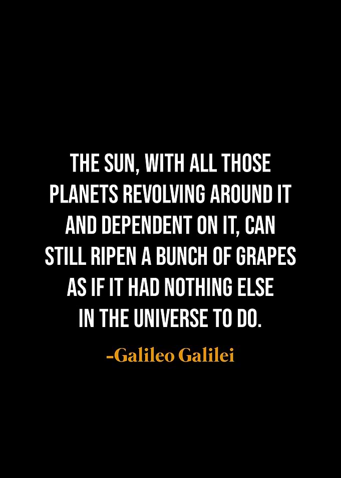 Galileo Galilei quotes