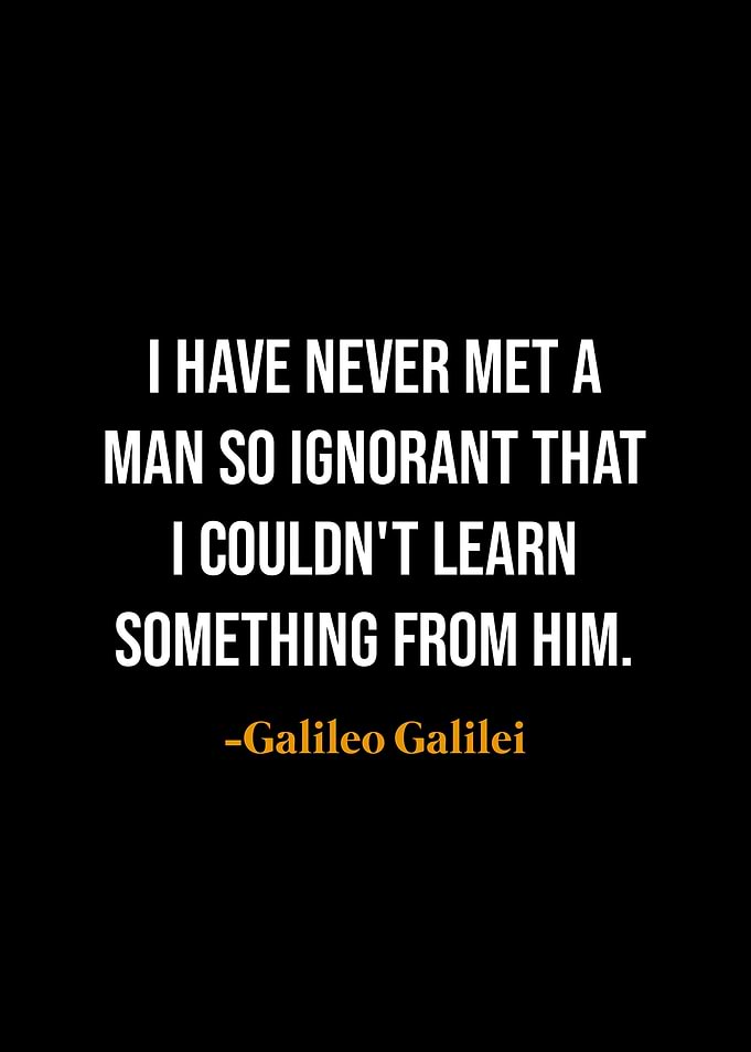 Galileo Galilei Quote