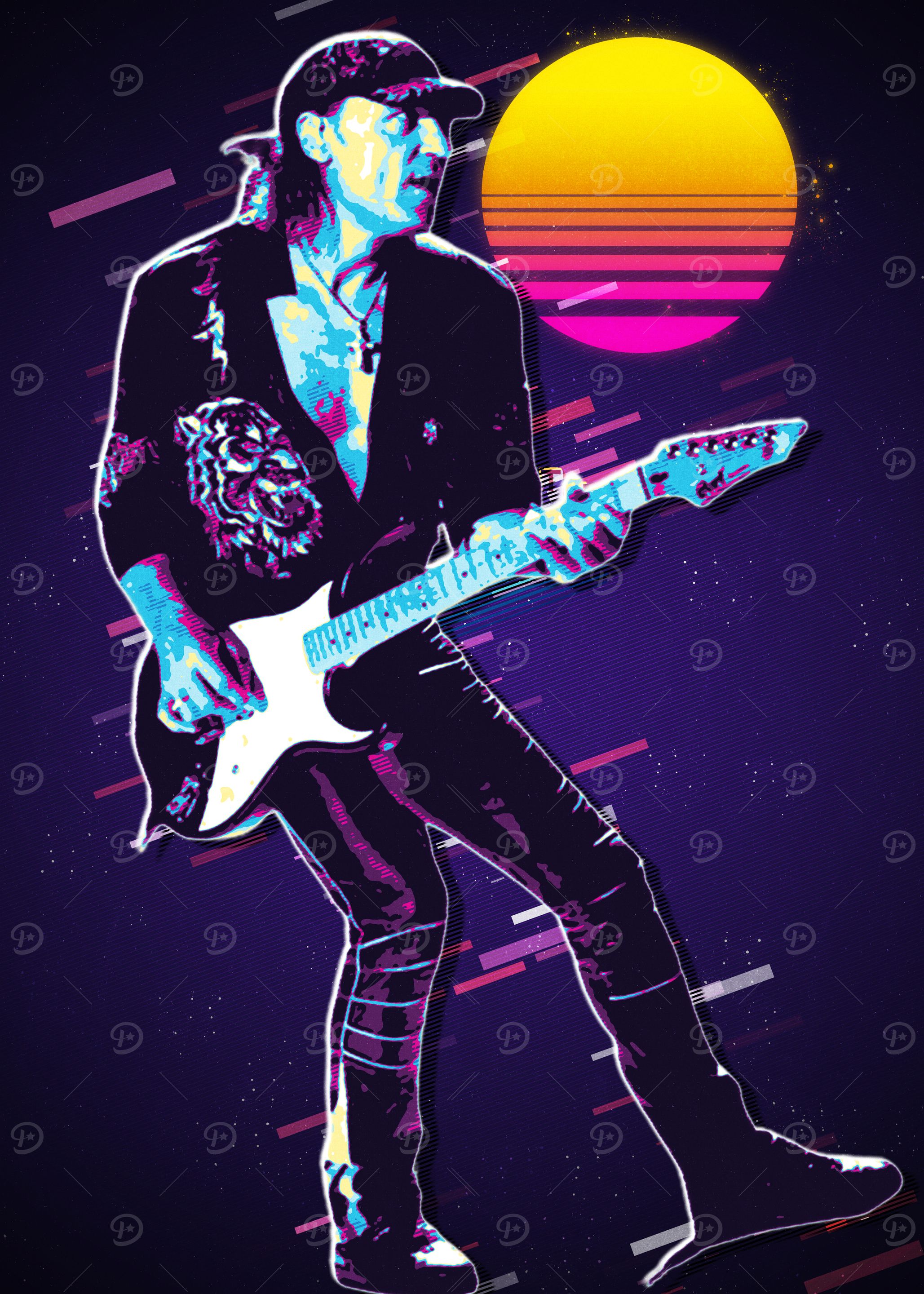 Scorvions 80s Rock Guitarist