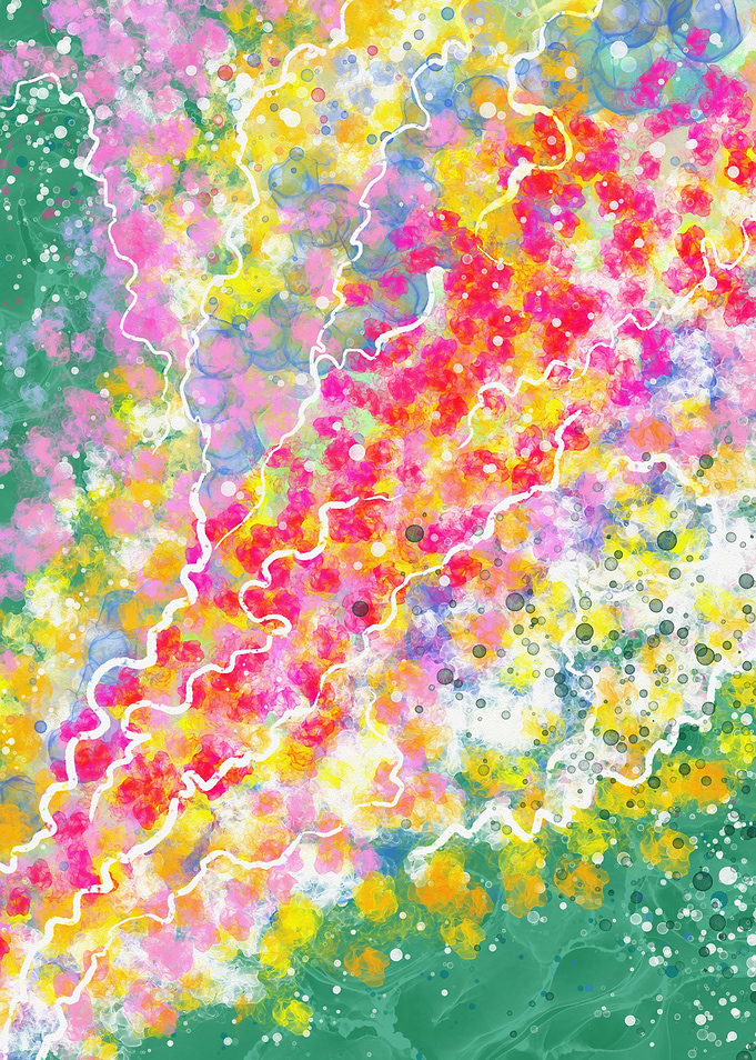 Abstract Watercolor Art