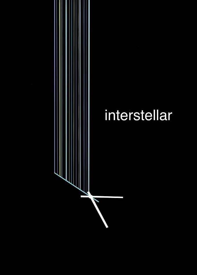 Interstellar Minimalist Poster