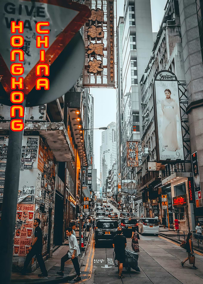 Hong Kong Street Scene