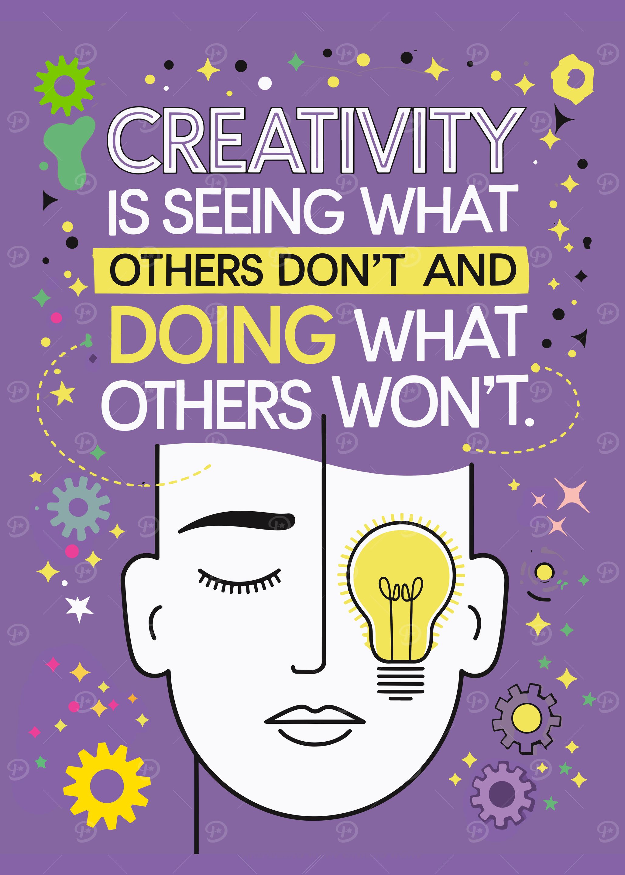 Creativity Quote Poster