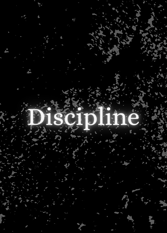 Discipline Text Art