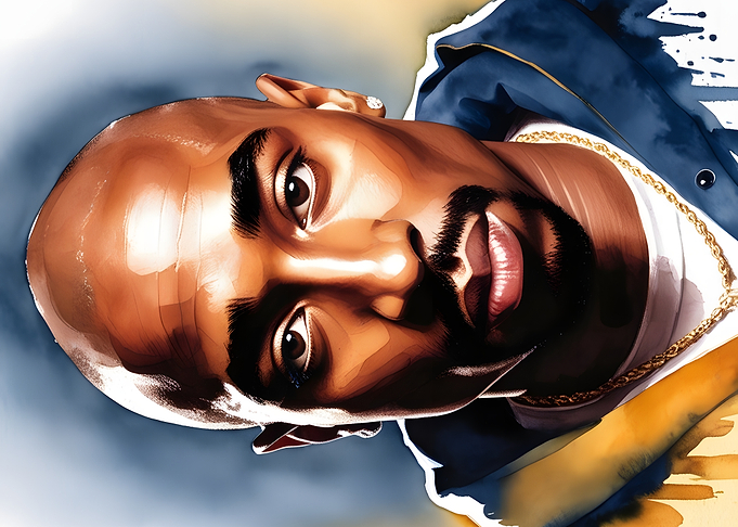 Tupac Shakur Portrait