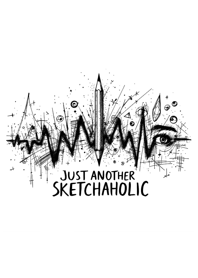 Just Another Sketchaholic - Drawing & Sketching Heartbeat