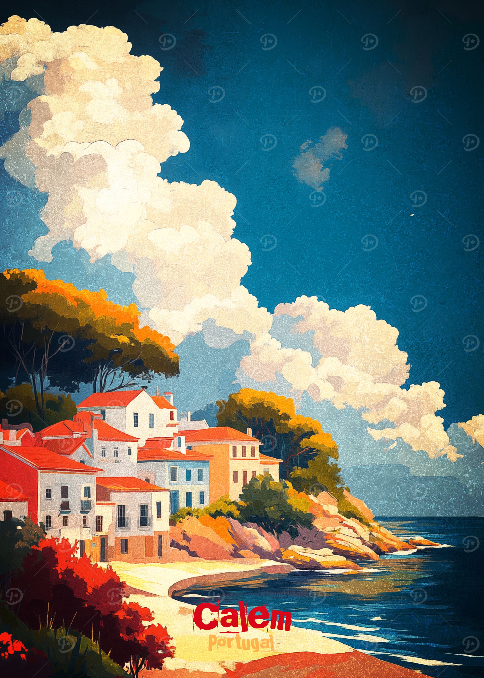 Calem Art Poster