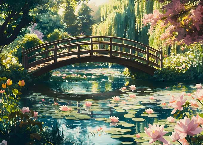 Water Lily Pond Bridge