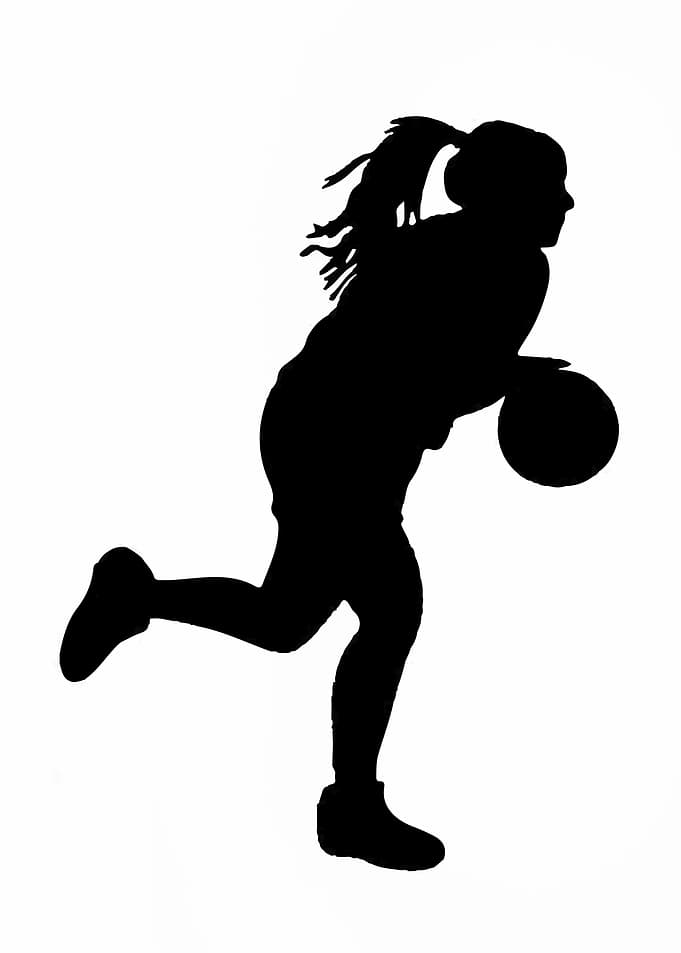 Basketball Player Silhouette