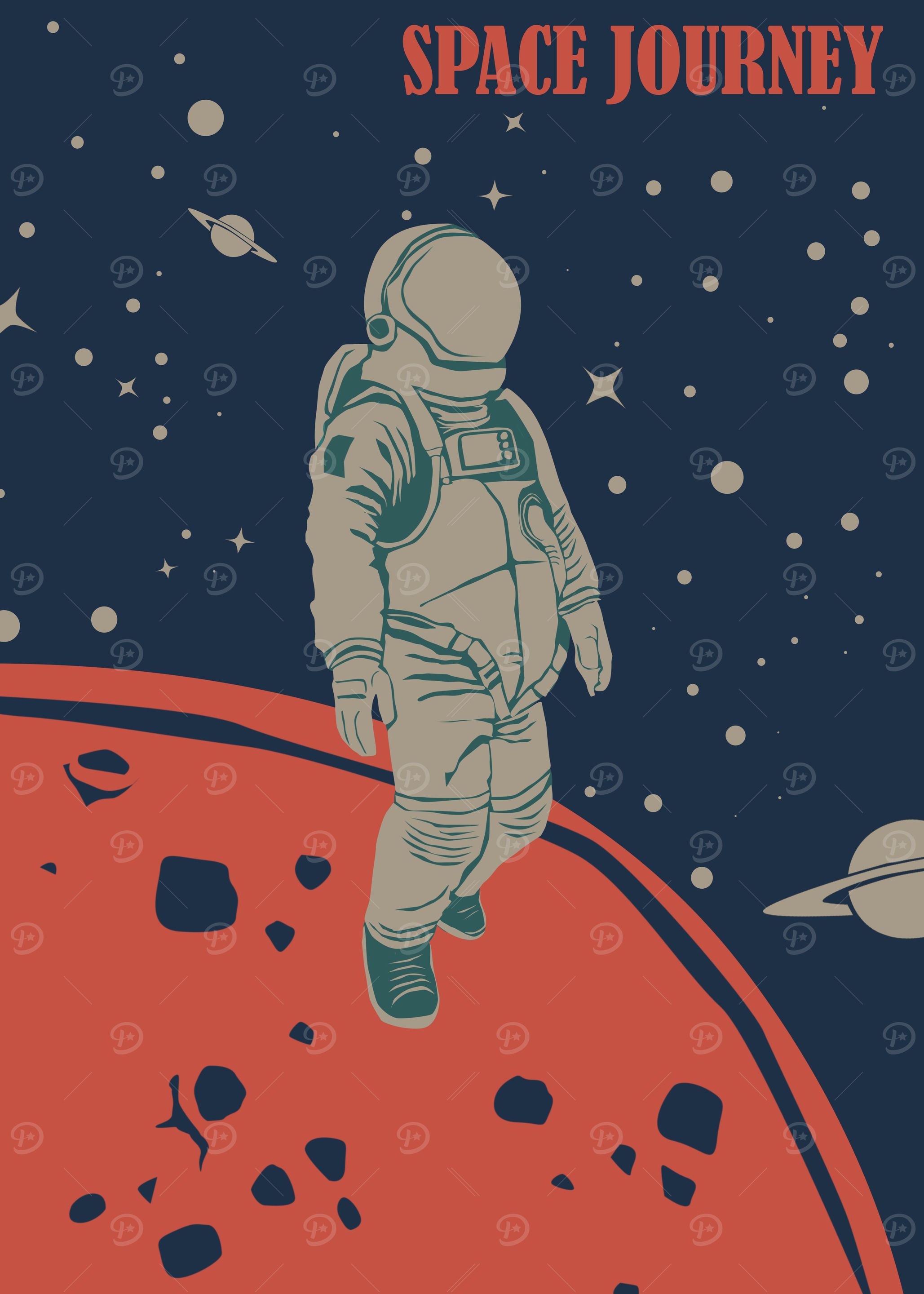 Space Journey Astronaut