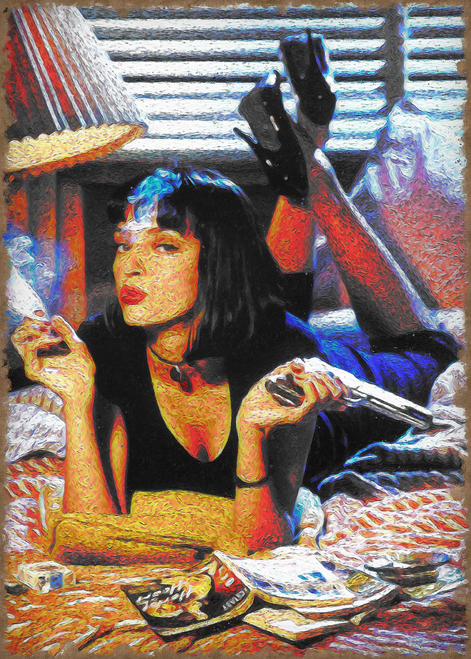 Mia Wallace Pulp Fiction