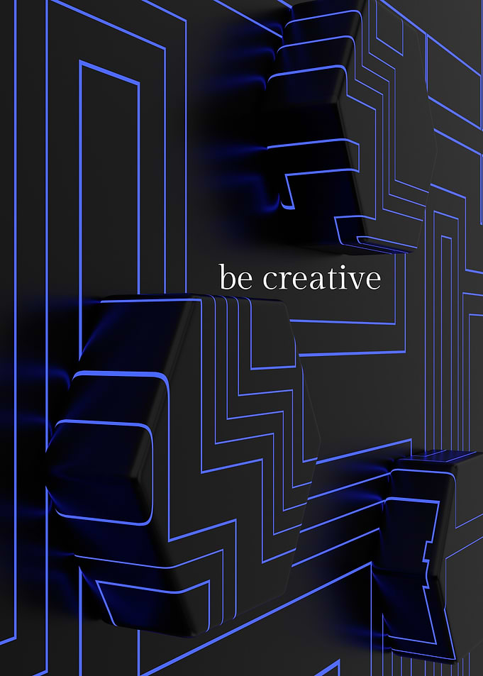 be creative