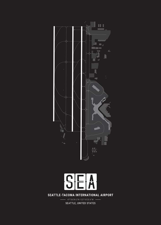 Seattle-Tacoma Airport Layout