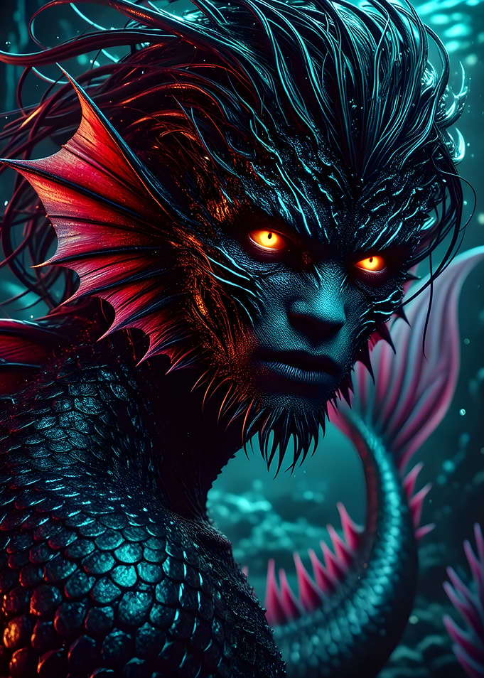 Dark Sea Creature