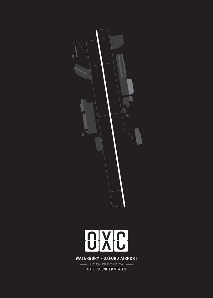 Oxford Airport Map