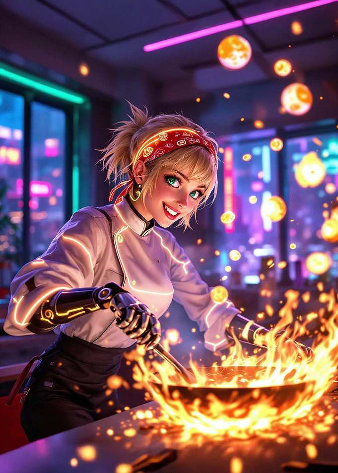 Cyberpunk Chef