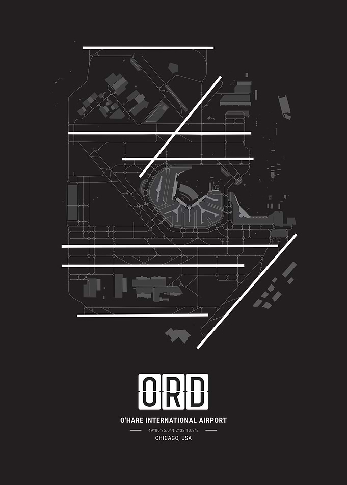 O'Hare International Airport Map