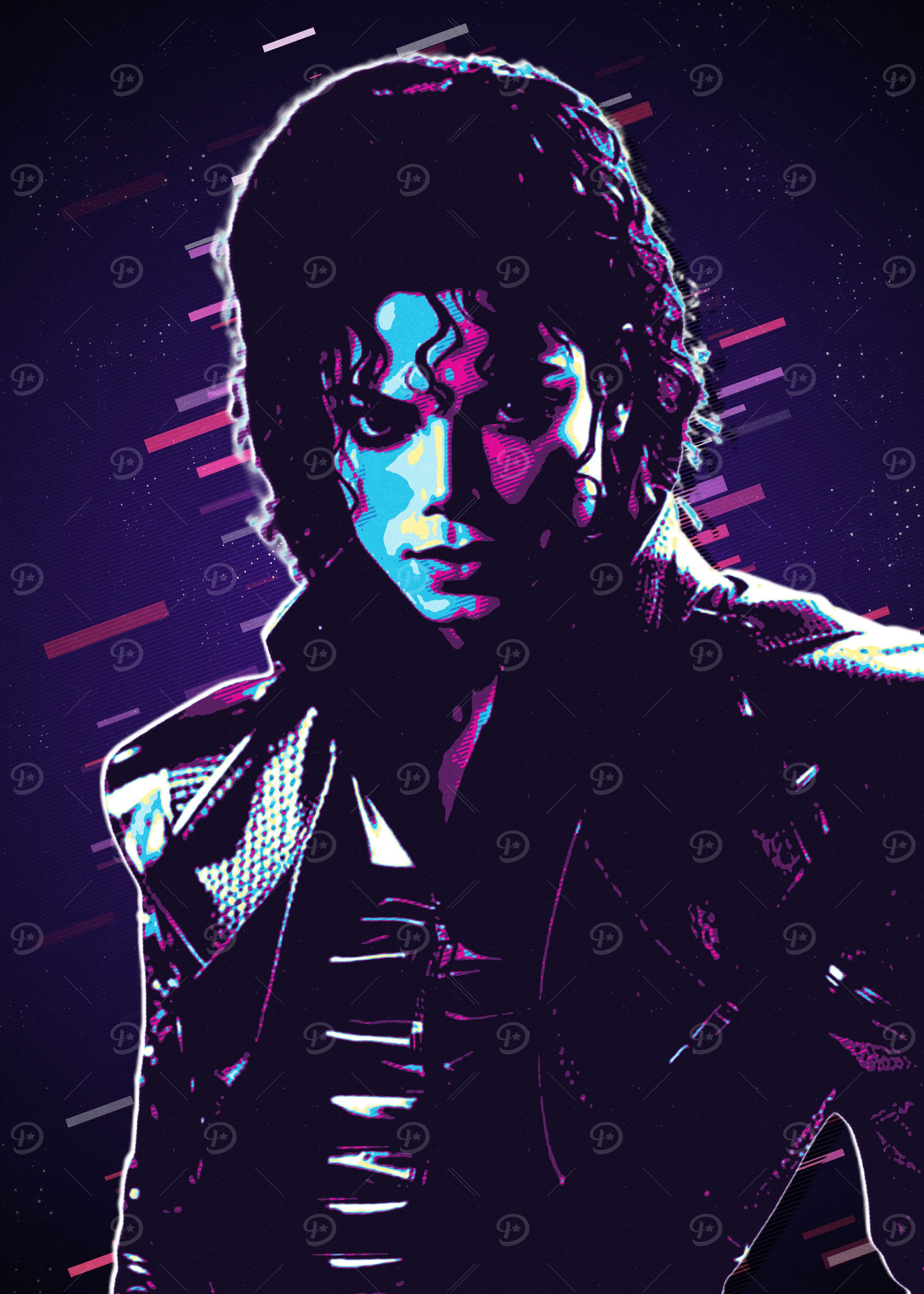 Michael Jackson Retro Art