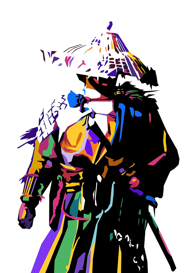 Samurai Pop Art