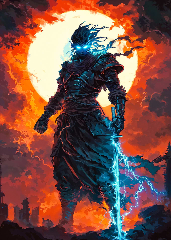Samurai Lightning Sword
