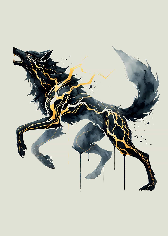 Golden Veined Wolf