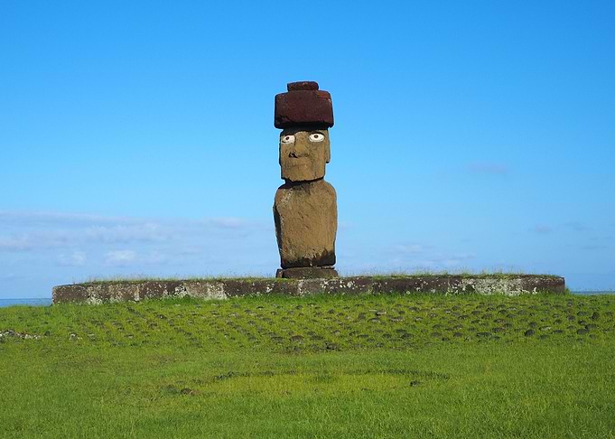 Moai Statue on Easter Island