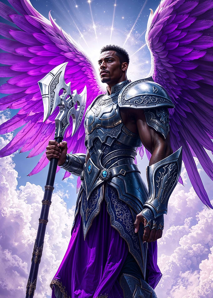 Angel Warrior with Axe