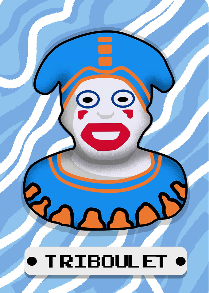 Triboulet Joker Illustration