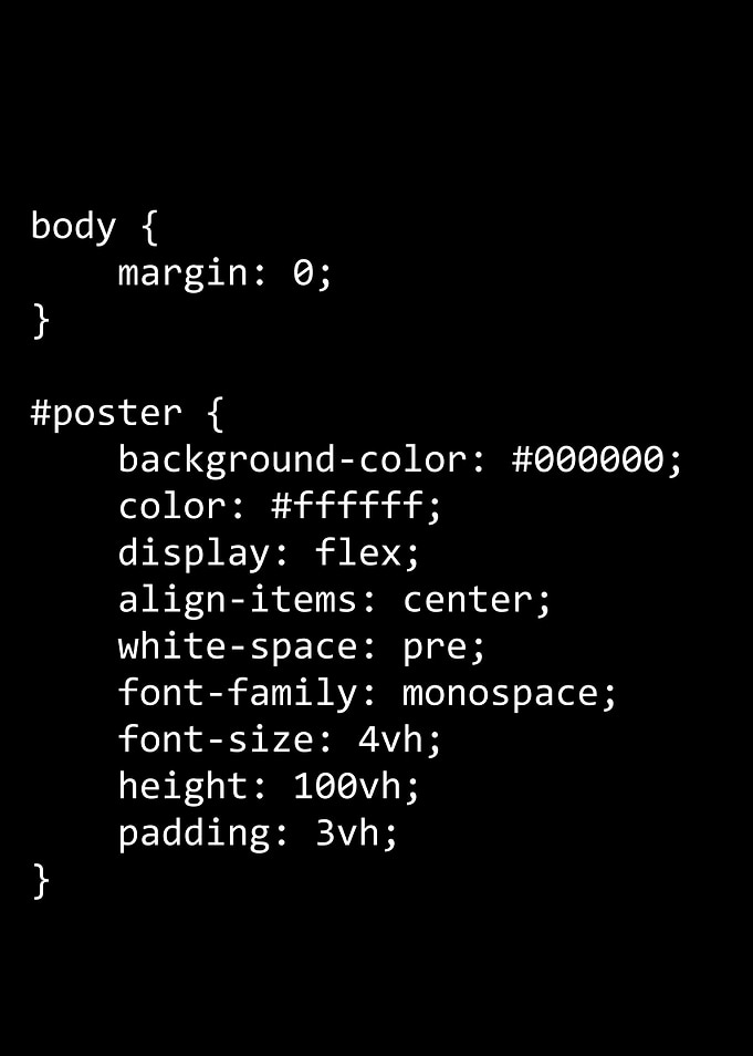 Self-Referential CSS Code Design