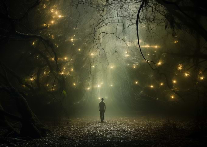 Mysterious Forest Path
