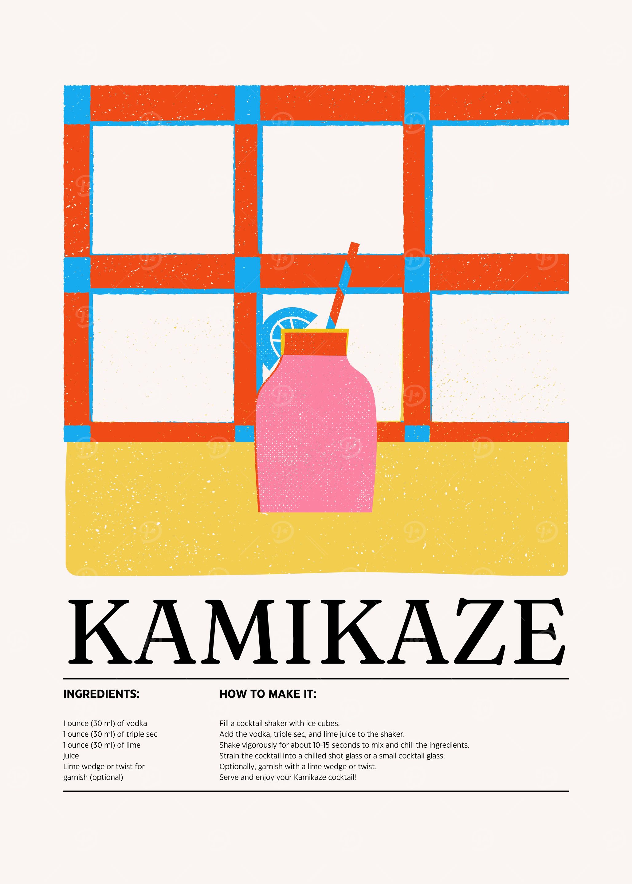 Kamikaze Cocktail Recipe