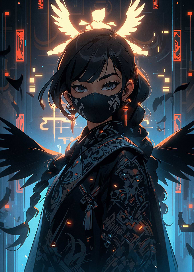 Cyberpunk Anime Girl
