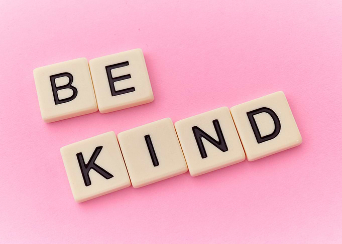 Be Kind Tile Letters