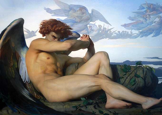 Fallen Angel Painting