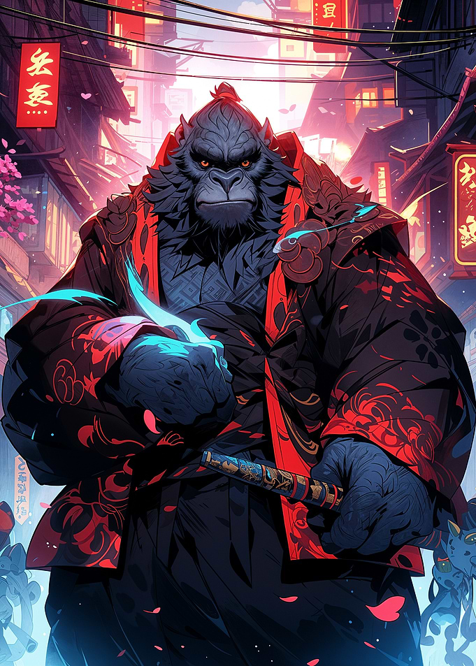 Gorilla Samurai