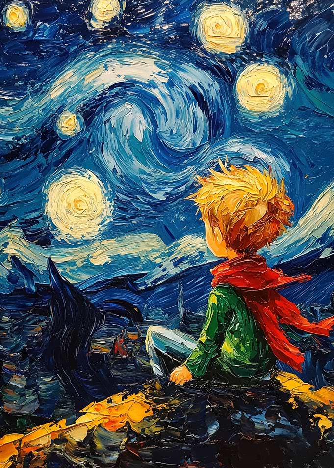 The Little Prince Starry Night